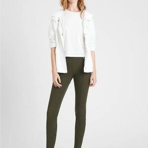 Banana Republic Sloan Legging Pants Dark Green Medium